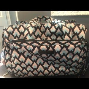 JuJuBE Prepared LARGE Diaper/Travel bag